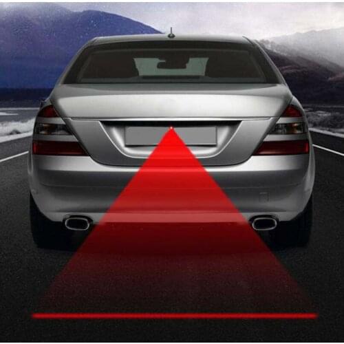 Car Laser Projector Rear fog Light Brake Turn Signal warning light For toyota hilux corolla decor lamp exterior RAV4 accessories