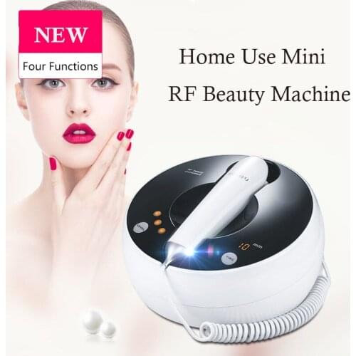 Bipolar Home Use Radio Frequency Machine Facial Care Wrinkle Fine Line Removal Skin Rejuvenation Lifting RF Facial Beauty Device