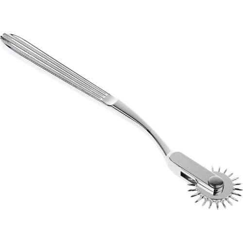 Diagnostic Reflex Hammer Pin Wheel BDSM Gear Roller Rolling Wartenberg Wheel Pinwheel Fetish Neurological 19QB