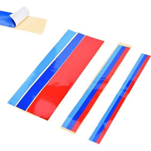 Hot sale For BMW M3 M5 E46 E60 E90 3 Color Front Grille Grill Vinyl Strip Sticker Decal