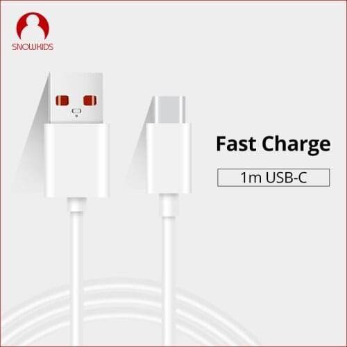 Snowkids USB-C Cable Type-C 2pcs Fast Charge for Huawei Nokia Samsung Galaxy S8 S9 HTC 10 U11 U12 Xperia XZ