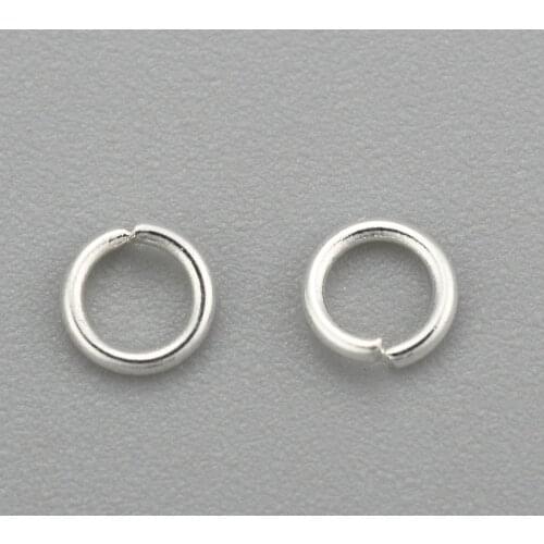 200pcs 304 Stainless Steel Open Jump Rings 3/4/5/6/7/8mm For DIY Bracelet Necklace Jewelry making Accessories Silver Color