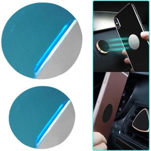 Magnetic Metal Plates Strong Plate Car Phone Holder Attachment Holder Mobile Phone Metal Plate Holder Suitable Car Phone Plate