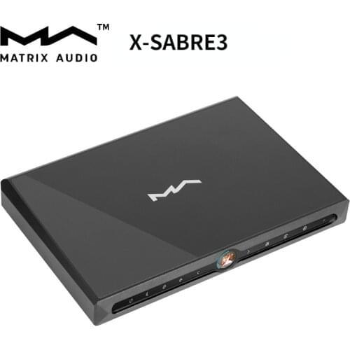 MATRIX X-SABRE3 Streaming Audio DAC ES9038PRO Decoder 768kHz/32Bit DSD512 with Remote Control