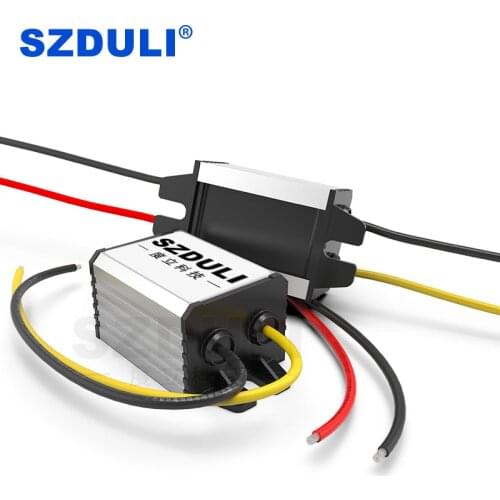 12V to 3.3V 3.7V 4.2V 5V 6V 7.5V 9V 3A power module transformer car DC power supply step-down device CE RoHS waterproof