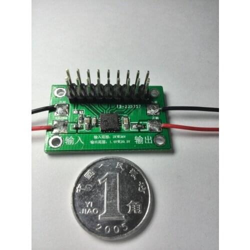 NEW 1PC Adjustable output power module maximum current 1A to send short DC \ DC DC noise small