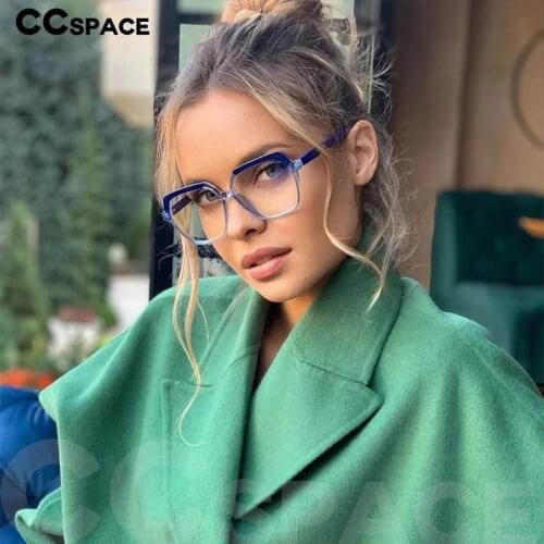 49324 Plastic Titanium Spring Leg Spectacle Frame Anti-Blue Light Mens and Womens Optical Fashion Computer Eyeglasses