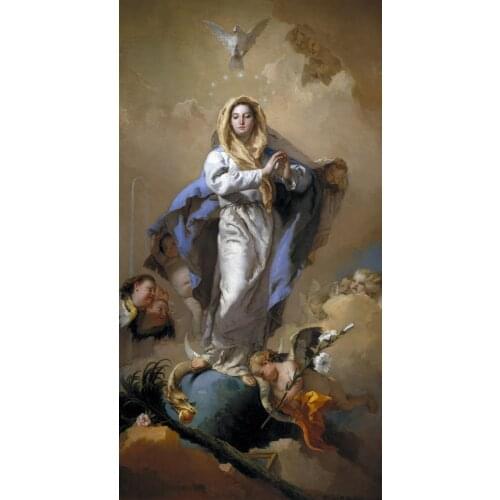 Wholesale painting # TOP religion ART # Madonna The Immaculate Conception # print canvas oil painting
