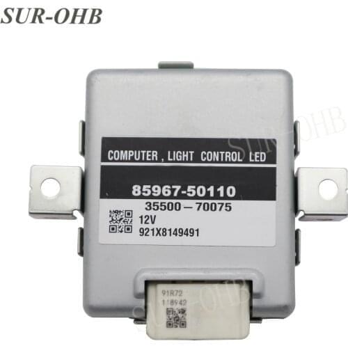 Original LED headlight 8596750110 computer Control ballast Sport 85967-50110 Drive Module for Toyot a 85967-12010 85967-02020 LX
