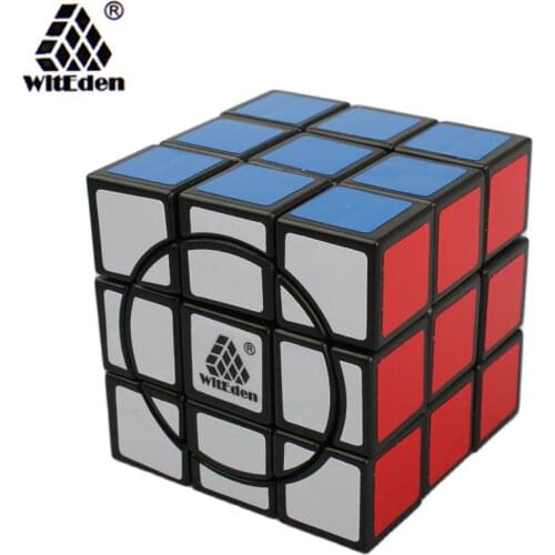 WitEden Super 3x3 Crazy cube Black Magic 3x3x3 Speed Cube Cubos Magicos Educational Cubo magico Toys for kidsas gift good idear