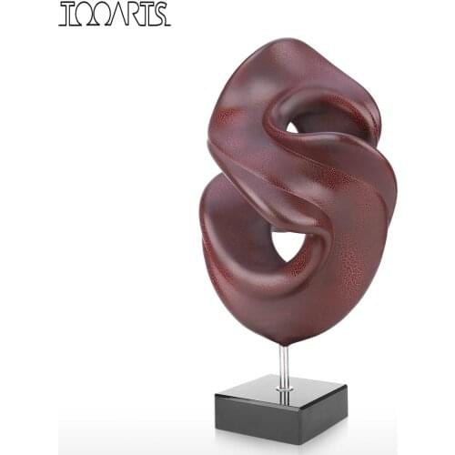 Abstract Resin Statue Modern Art Sculpture Handcrafted Art Decor Office Home Decor Figurine Gift home accessories