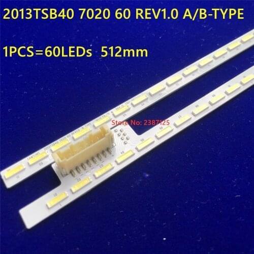 5 PCS/lot LED Backlight strip for Toshiba 40L6353DB 40L7363RK 40L7355D SAMSUNG 2013TSB40 7020 60 96.40S04.001 98.40S04.1SE