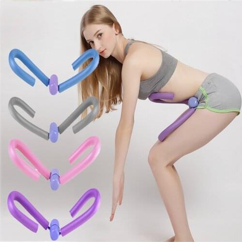 Leg Muscle Trainer Home Gym PVC Training Thin Stovepipe Clip Slimming Device Leg Arm Chest Waist Pelvis Yoga Fitness Equipment