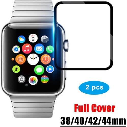 2pcs Protective Film For Apple Watch 4 3 2 1 IWatch Series HD Screen Protector Film TPU Film 40 44 38 42mm For IWatch 4 3 2 1