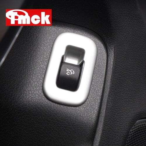 For Mercedes Benz A Class W177 V177 A180 A200 A220 A250 2019-2021 Car Accessories Tail Door Trunk Button Switch Cover Trim Frame