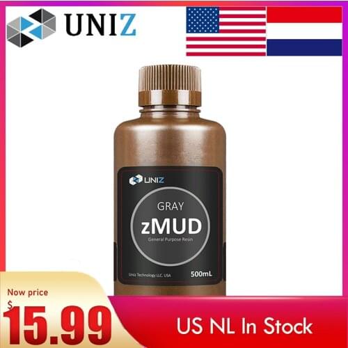 Uniz Zmud 500ml 405nm Photosensitive Resin for LCD UV-Curing Sensitive Resin Liquid Printing Material Resina