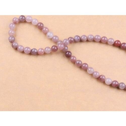 Round 4/6/8/10mm Light Pink Loose Beads for DIY Craft Bracelet Necklace Jewelry Making