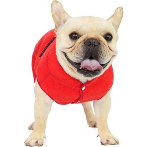 French Bulldog Coat Vest Jacket Autumn Winter Dog Clothes Pug Clothing Poodle Bichon Schnauzer Costume Pet Outfit Dropshipping