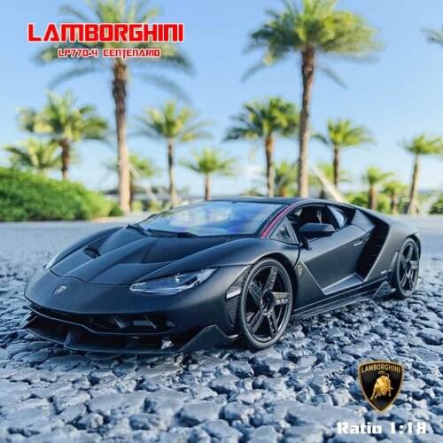 Maisto 1:18 Lamborghini LP770 Sports Car Alloy Retro Car Model Classic Car Model Car Decoration Collection gift