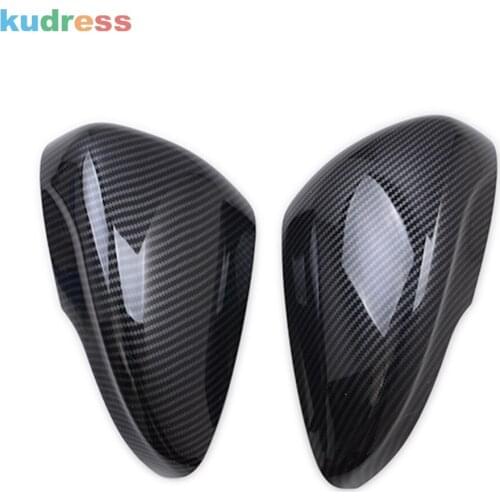 For Ford Focus 2019 2020 Chrome Rearview Door Side Rear View Mirror Trim Cover Cap