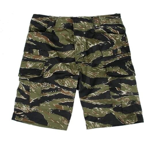 TMC3585-GST 2021 New TMC V21 Summer Tactical Combat Shorts Green Tigerstripe Tactical Casual Short Pants