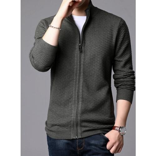 Comfortable Cardigan Men Casual Knitted Cotton Wool Sweater Jackets Men 2020 Autumn Winter New Mens Sweaters and Cardigans Coat