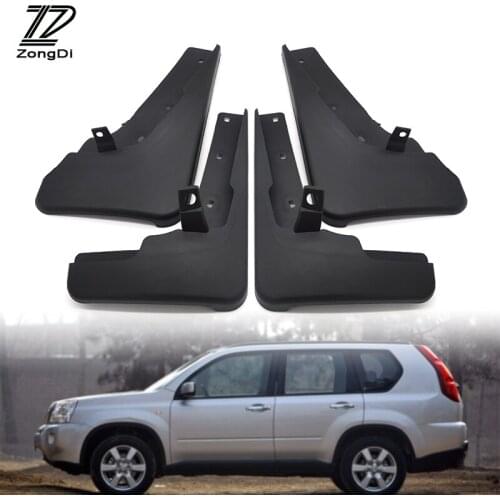 ZD Car Front Rear Mudguards For Nissan X-Trail T31 2008 2009 2010 2011 2012 2013 Car-styling Mudflaps Accessories 1Set Fenders