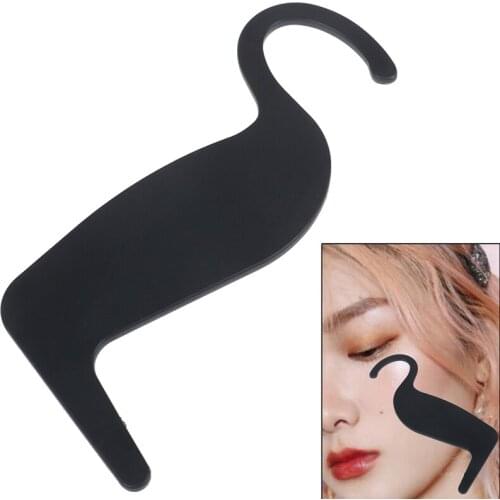 1pc New Makeup Contour Eye Liner Card Tools Eye Eyeliner Stencil Models Eyebrow Template Shaper Makeup Tool