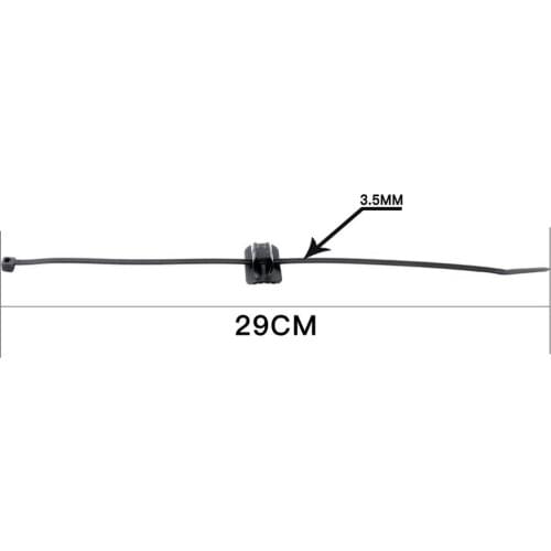 8 Mountain Road Bike Cable Hose Guide Base Clip Tie Downs Zipper Tie