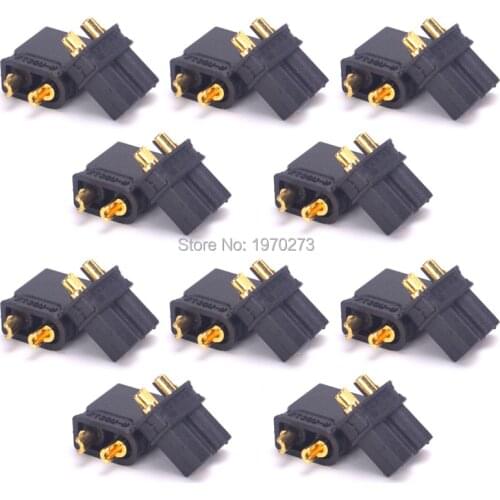 Amass XT30U Upgrade XT30 Male Female Connector Plug 2mm Bullet For RC FPV Lipo Battery FPV Quadcopter