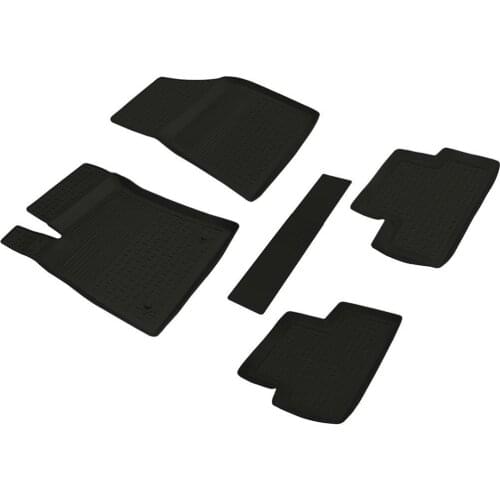 Renault Megane 4 Sedan Refref 4D Car Floor Mat 2016 and Present Black