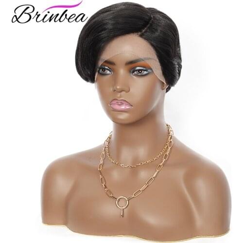 Brinbea Black Wigs