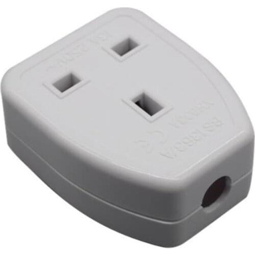Black White 13A 250V BS1363 UK Hongkong Singapore Malaysia Thailand Saudi Arabia wiring plug Female socket detachable socket