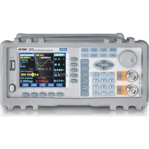 ATF20B+ and Around the World ATTEN DDS FUNCTION GENERATOR 20MHz 100MSa/s RA232 Updated for ATF20B