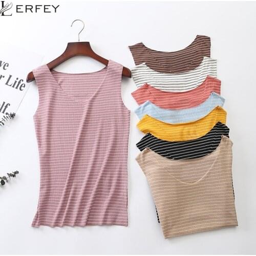Женские трикотажные майки LERFEY China At AliExpress