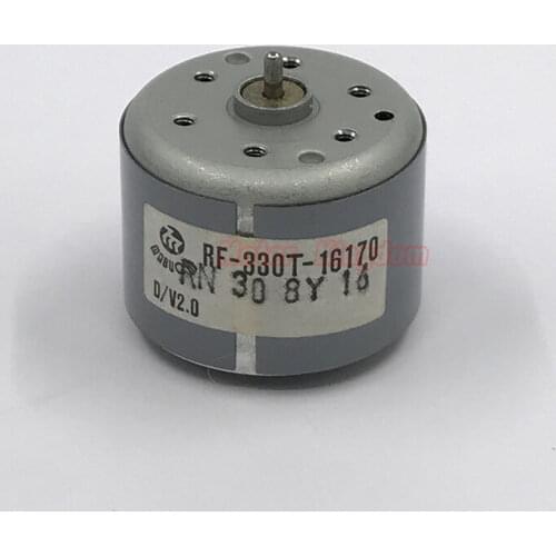 MABUCHI RF-330T-16170 DC1.5V 3V 6V Micro 24mm Mute Round Solar Power Motor Toy