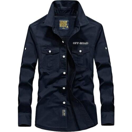 Mens Shirts Breathable 2020 Fall Warm Business Men Long Sleeve Shirt 100% Pure Cotton Sports Hiking Shirts