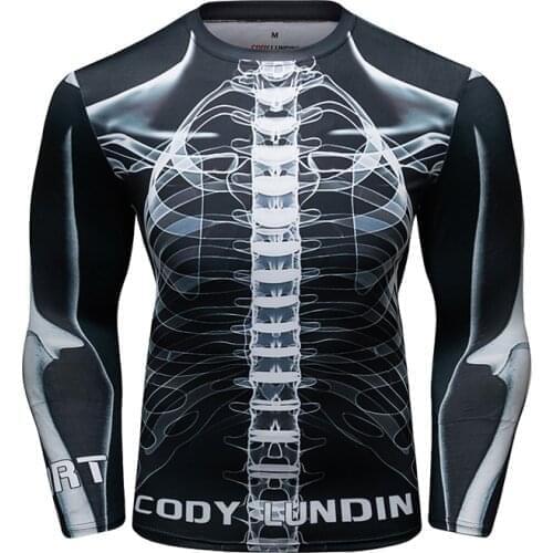 Men Breathable Fitness Rash Guard High Quality Digital Sublimation Printed Sport Wear
