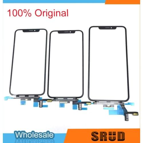 Original LCD Touch Glass Screen For iPhone X Xs XS Max 11 Pro Max Front Outer Glass Panel Replacement Parts