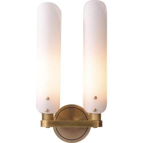 LED Modern Art Deco Copper Gold White Milimalism LED Lamp LED Light Bedside Wall lamp Wall Light Wall Sconce For Bedroom Foyer