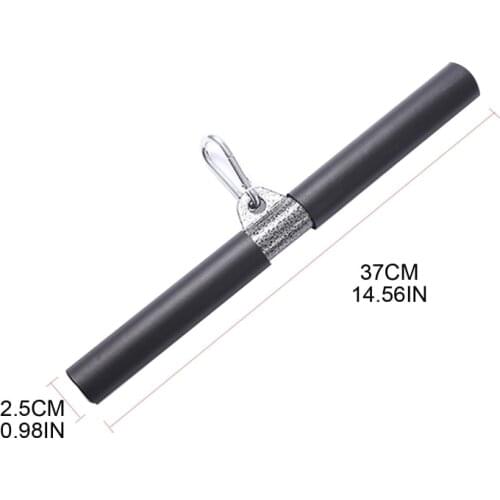 Biceps Training Short Tension Bar Durable Non-slip Rally Handle Resistance Gym