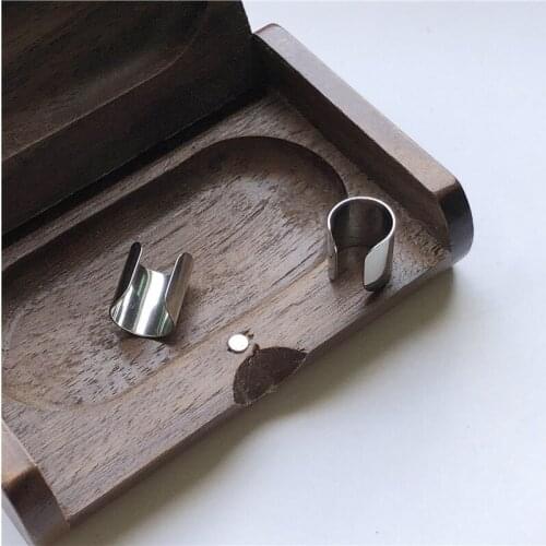 Korean Fashion U-shaped Flat Ear Clip No Ear Hole Stainless Steel Ear Clip Mens and Womens Hip Hop Party Jewelry Gifts