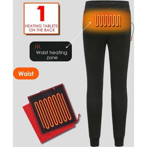 Winter Electric Heated Pants USB Charging Heating Pants Washable Comfortable Keep Leg Warm Heating Pants Comfortable Breathable