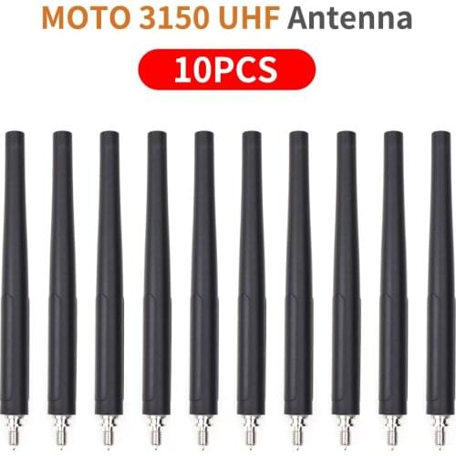 10x UHF Antenna For MOTOROLA MTP3150 Portable Radio 380-470Mhz Antenna