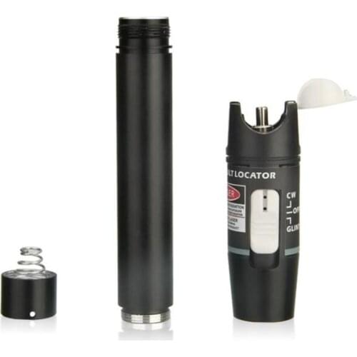 50mW Long Distance Red Laser Light Source VFL Optical Fiber Optic Cable Tester Metal Case 50mw Visual Fault Locator