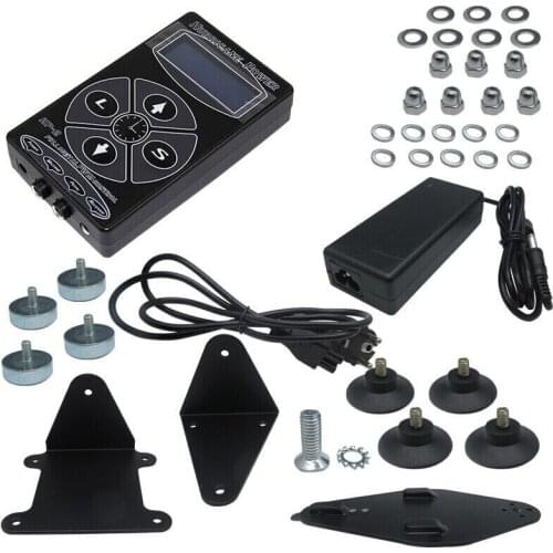 Newest Black HP-2 Hurricane Tattoo Machine Power Supply Digital Dual LCD Display Tattoo Power for Tattoo Machine Pen