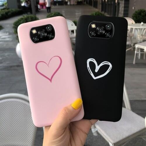 Poco X3 Phone Case For Xiaomi PocoX3 nfc Case Soft Slim Cute Cartoon Back Cover For Xiaomi Poco X3 NFC Cases 6.67'' Coque Bumper