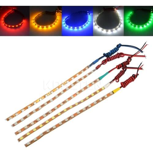 Kebedemm Car LED trips Light Auto Decor Flexible LED Strips Dome Light Car Styling For Daytime Running Light Motorcycle