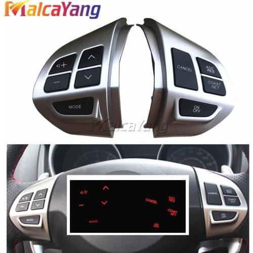 Car -styling buttons Multi-function Car steering wheel control buttons For Peugeot iOn 2011 For Citroen C-Crosser 2007