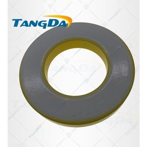 1 piece Iron powder cores T400-26 OD*ID*HT 102*57*17 mm 131nH/N2 75ue Iron dust core Ferrite Toroid Core toroidal yellow white
